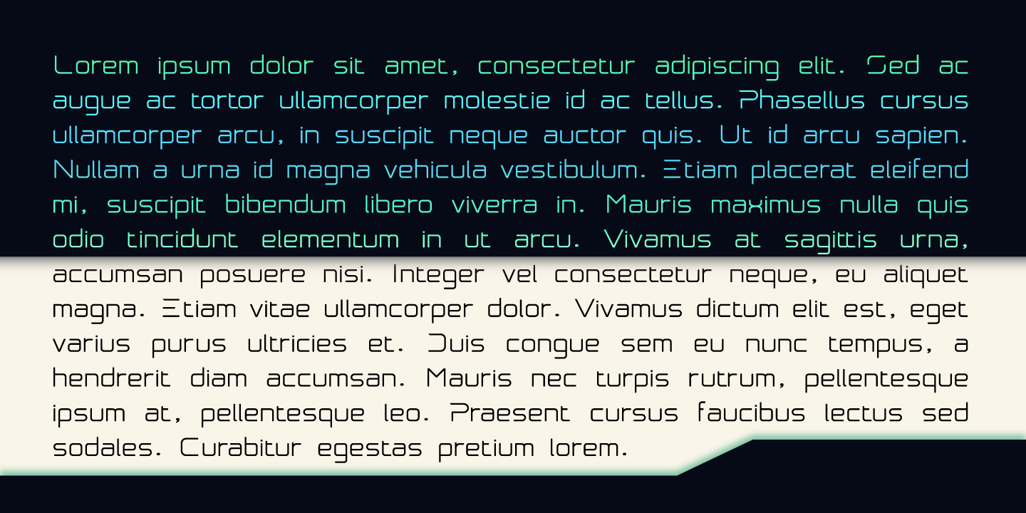 Пример шрифта Svemir Regular